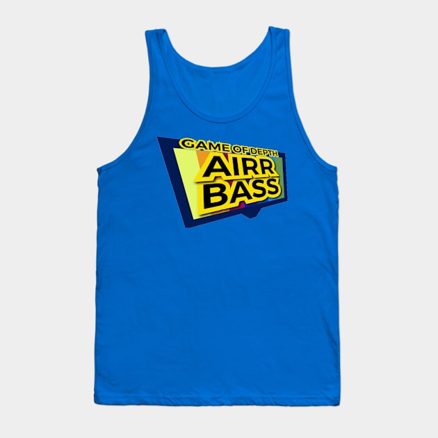 AIRR BASS SKEWED Tank Top by Elvira Khan